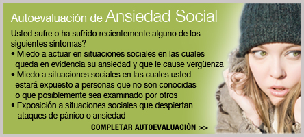 Autoevaluación de Ansiedad Social